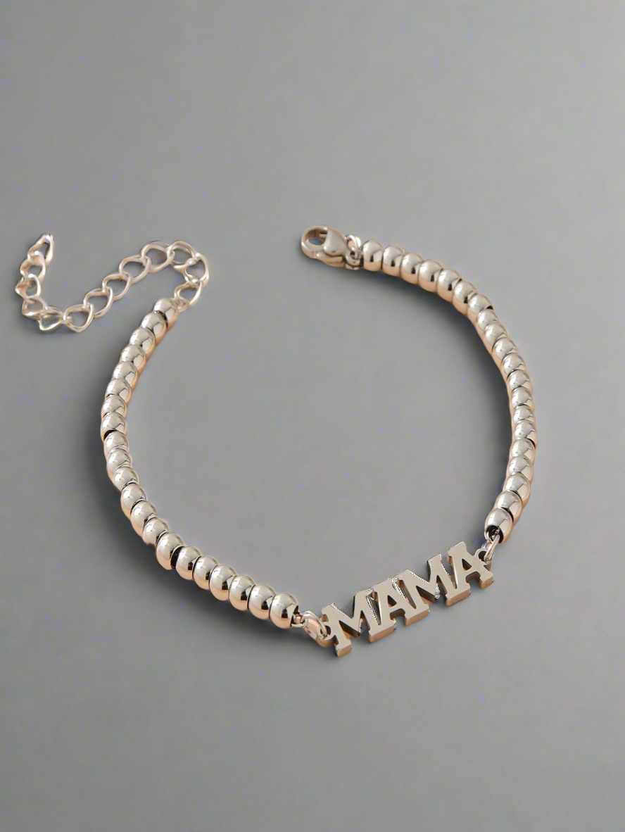 MAMA Beaded Bracelet