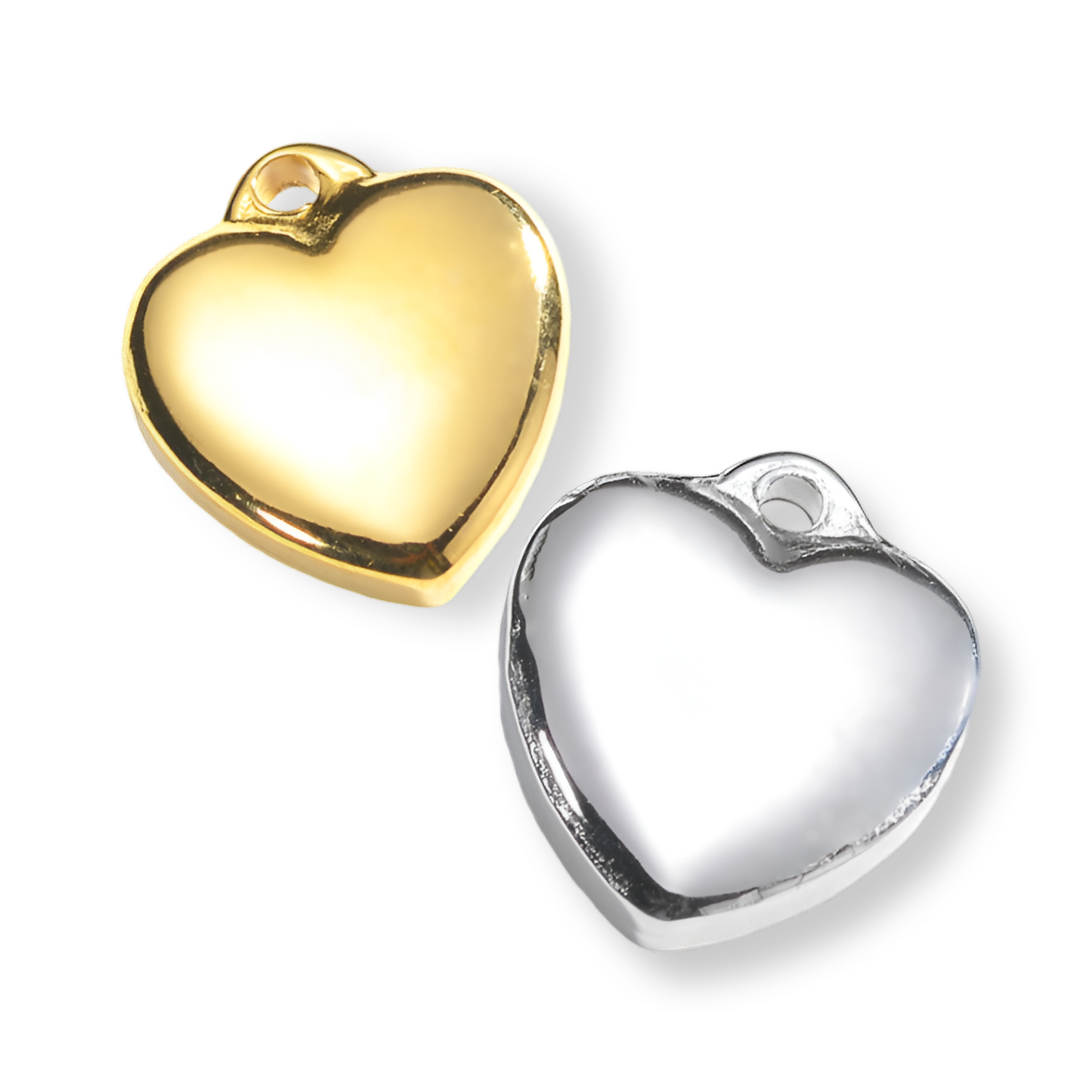 3D Heart Charm