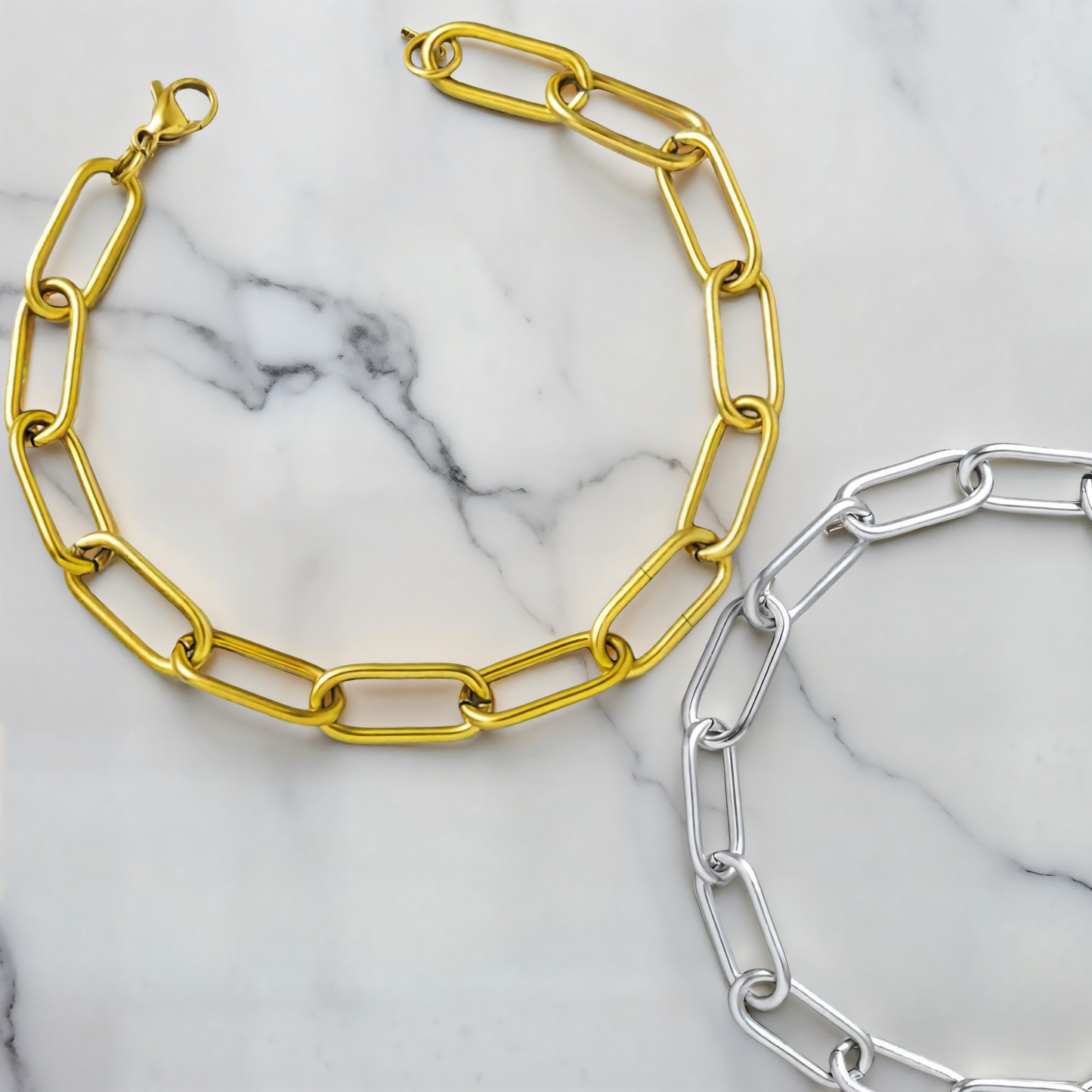 Anika Paperclip Bracelet