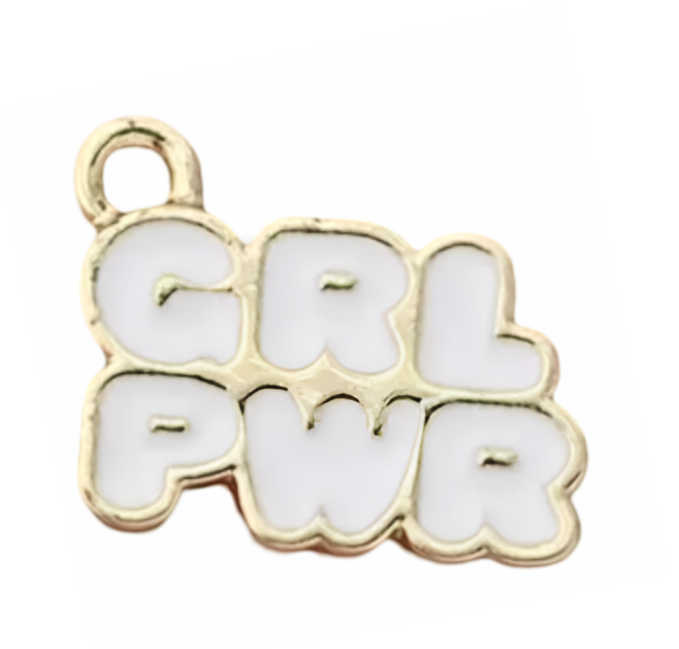 GRL PWR Enamel Charms