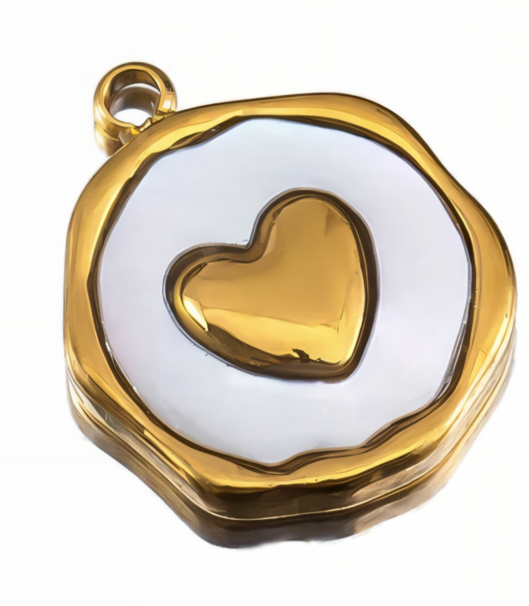 Golden Heart Medallion