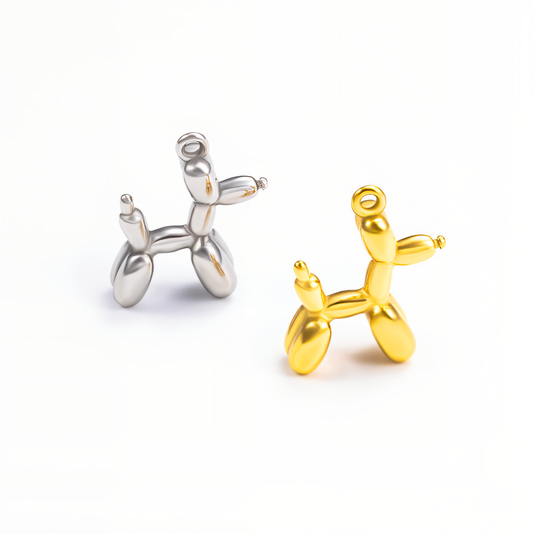Balloon Dog Charm Pendant