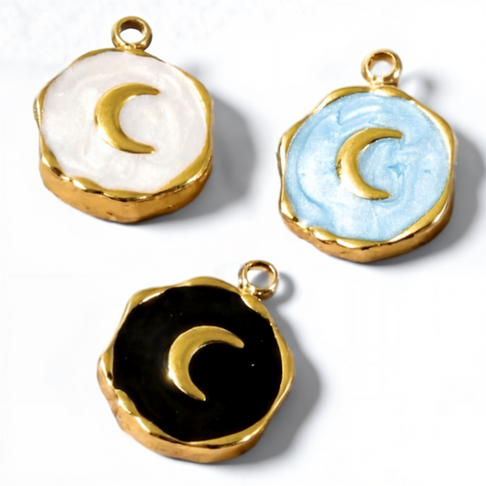 Golden Moon Pendant