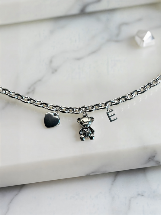 ✨ Custom Bracelet – Choose Up to 3 Charms ✨