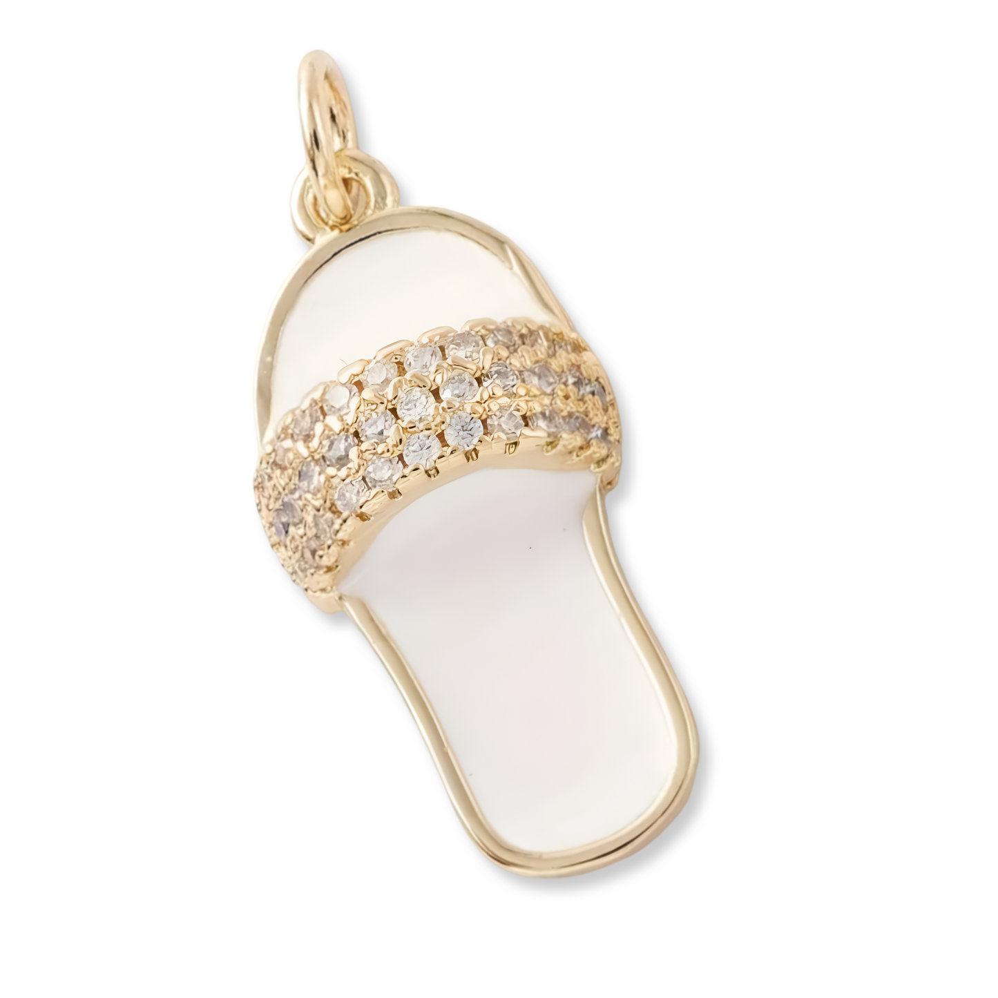 Golden Slipper Charm