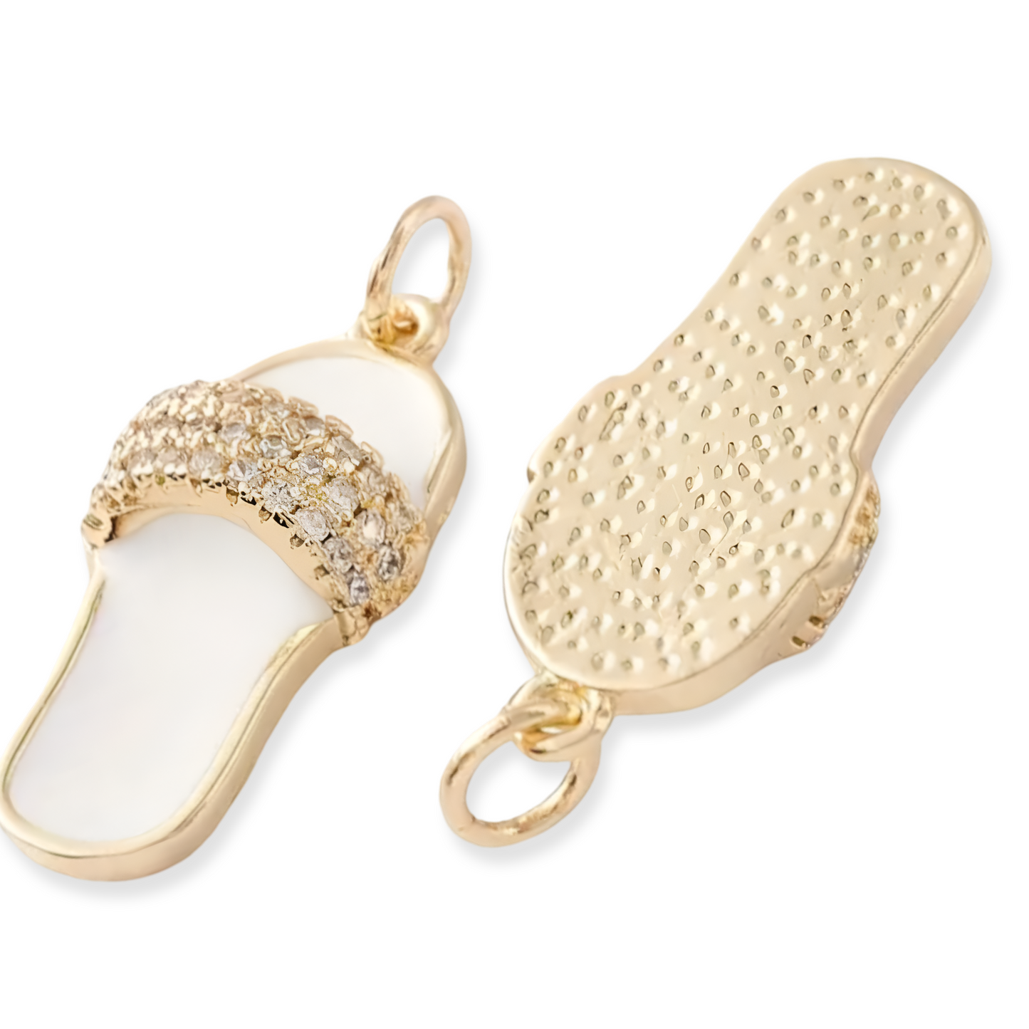 Golden Slipper Charm