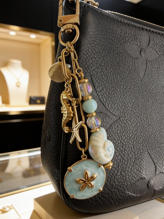Coastal Lux Bag Charm